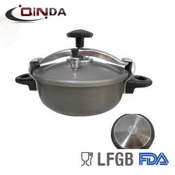 24cm aluminum power pressure cooker and bottom induction with ild